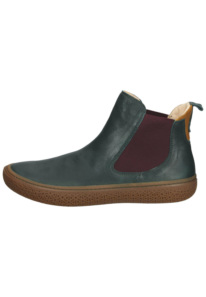 Think! Stiefelette Nappaleder Grün - surf4shoes