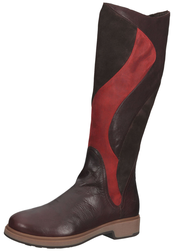 Think! Stiefel Veloursleder Chianti - surf4shoes