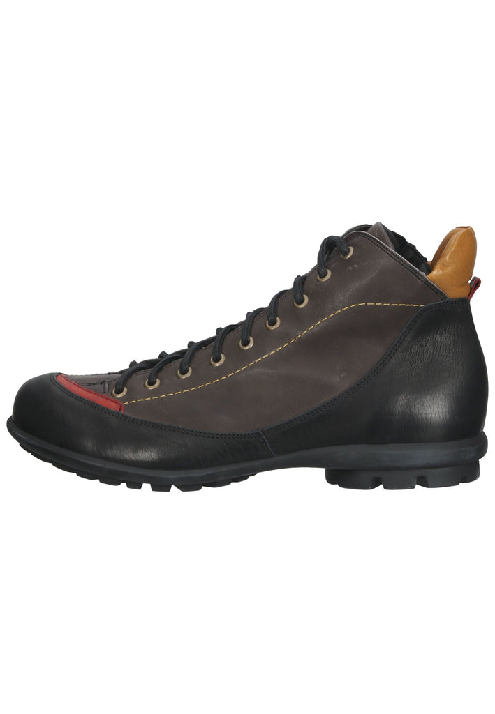 Think! Halbschuhe Glattleder Schwarz/Grau - surf4shoes