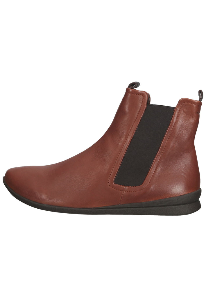 Think! Stiefelette Leder/Textil Kastanie - surf4shoes