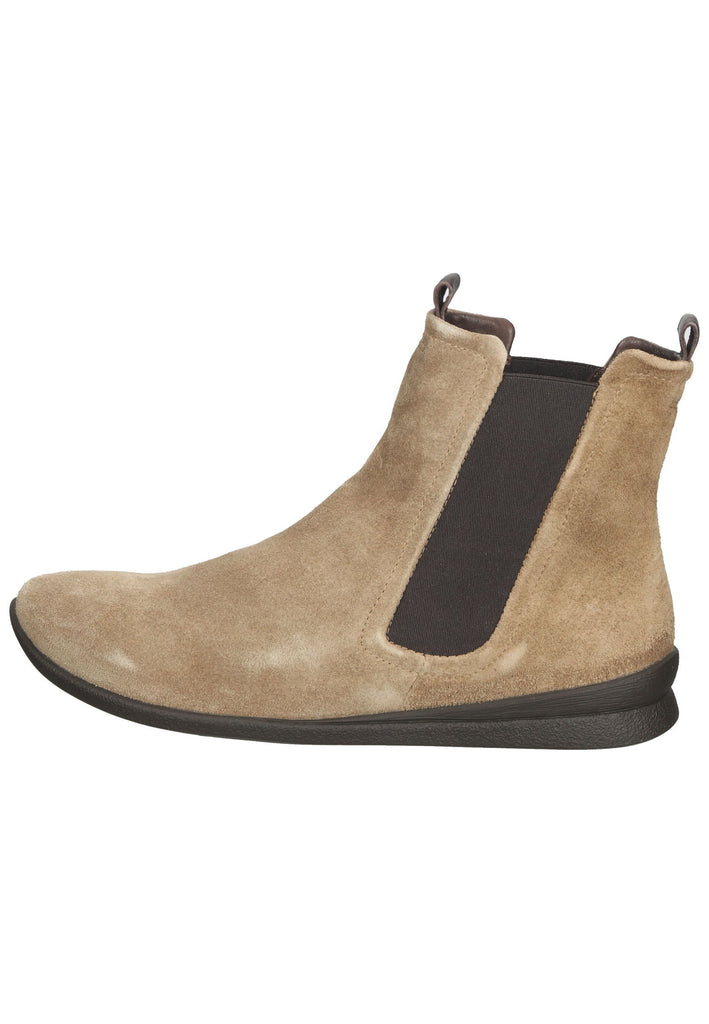 Think! Stiefelette Veloursleder/Textil Grün/Grau - surf4shoes