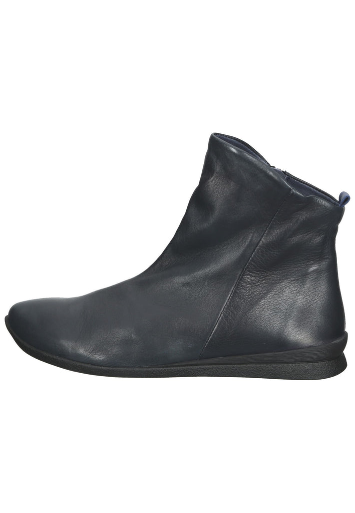 Think! Stiefelette Nappaleder Navy - surf4shoes