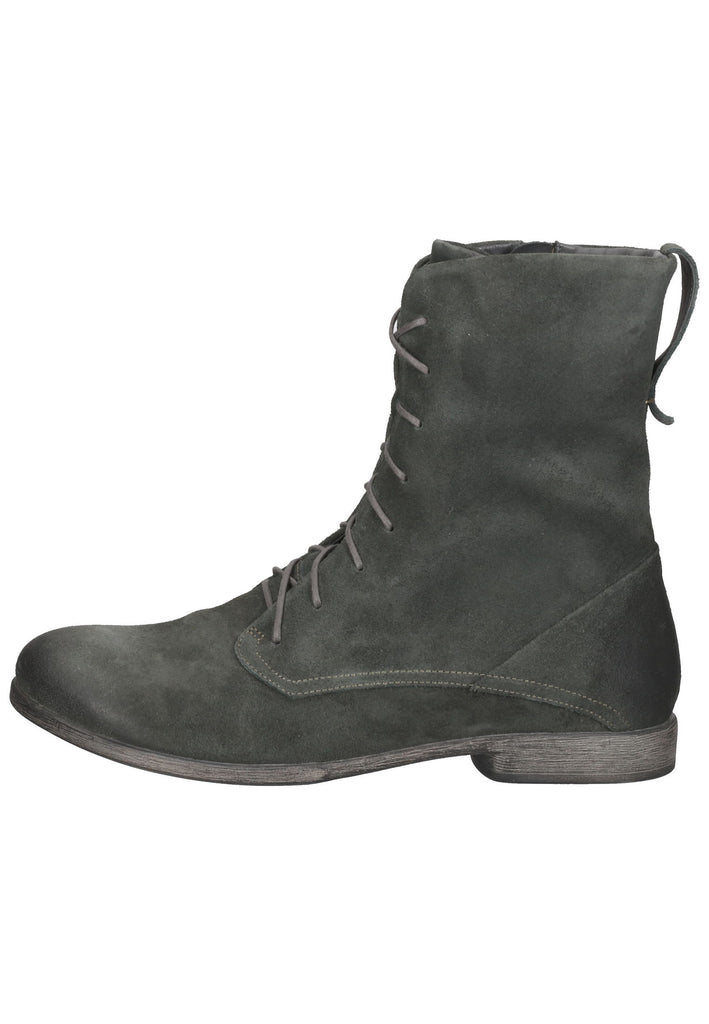 Think! Stiefelette Veloursleder Grau - surf4shoes