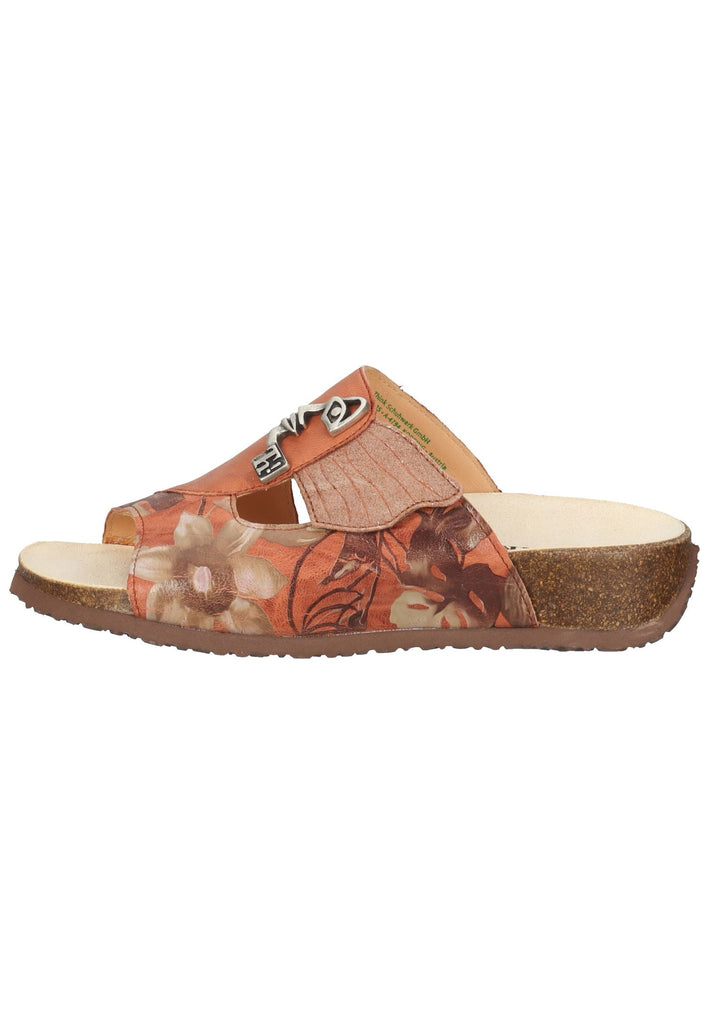 Think! Pantoletten Glattleder Mango - surf4shoes