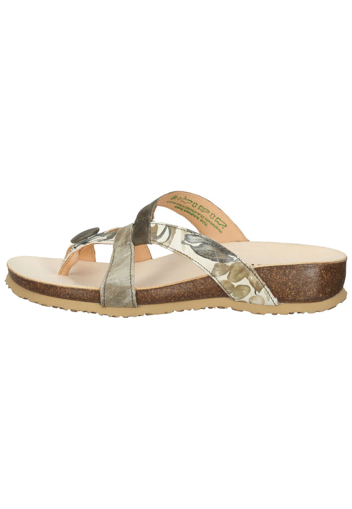 Think! Sandalen Glattleder Grün - surf4shoes