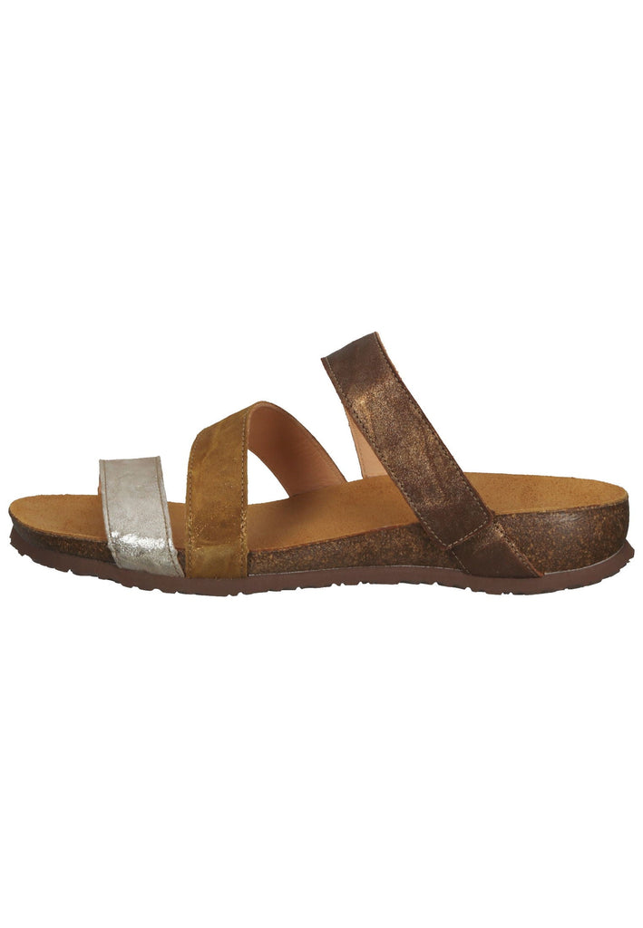 Think! Pantoletten Glattleder Mehrfarbig - surf4shoes