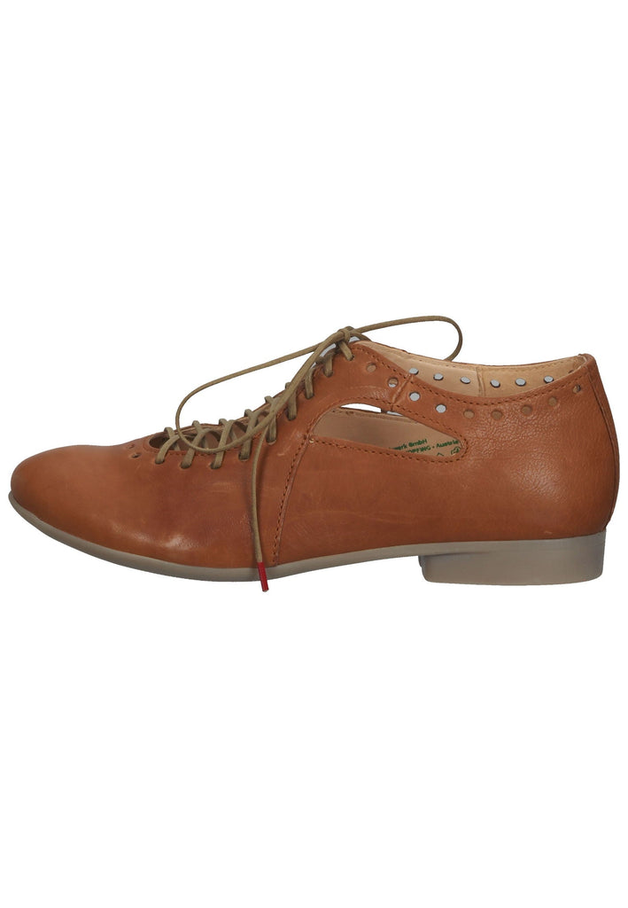 Think! Halbschuhe Glattleder Braun - surf4shoes