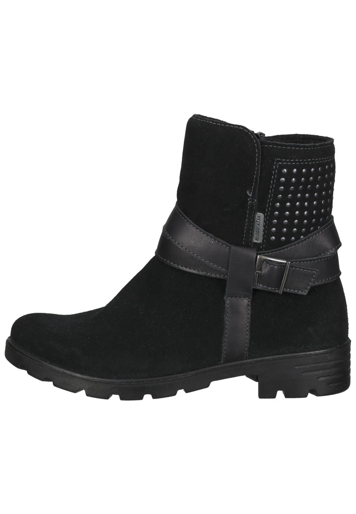 Ricosta Stiefel Leder Schwarz - surf4shoes