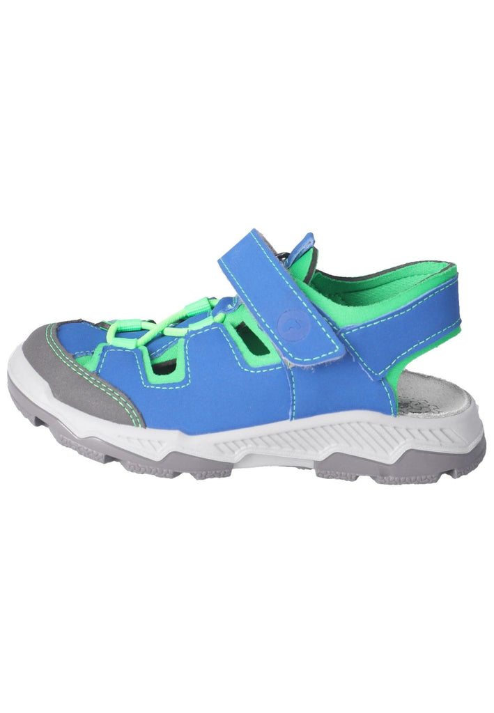 Ricosta Sandalen Lederimitat/Textil Blau/Grün - surf4shoes