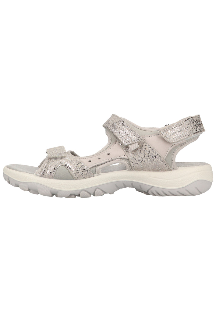 Rohde Sandalen Nubukleder Grau - surf4shoes