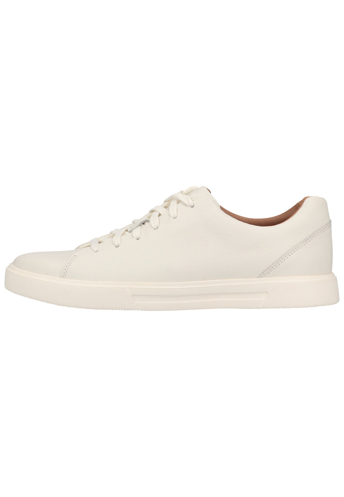 Clarks Sneaker Leder Weiß - surf4shoes