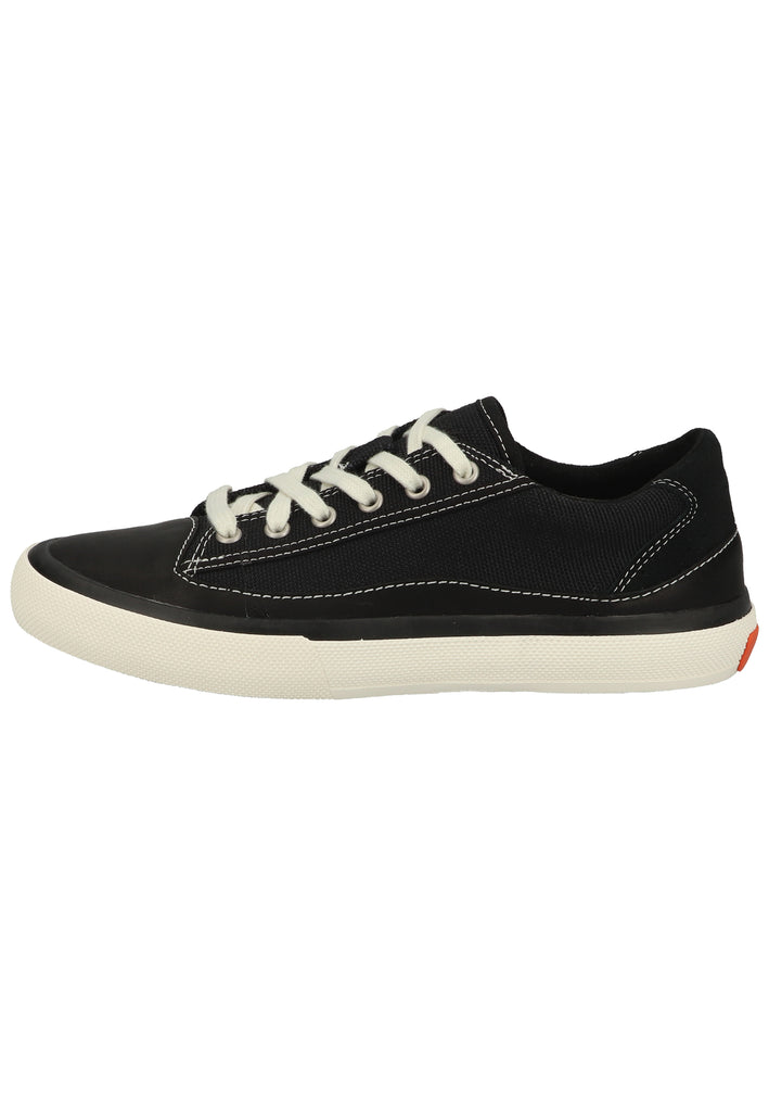 Clarks Sneaker Canvas Schwarz - surf4shoes