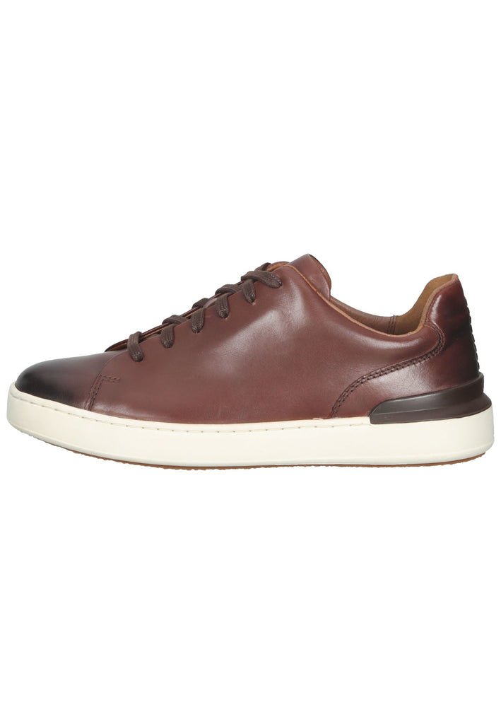 Clarks Sneaker Leder Tan - surf4shoes