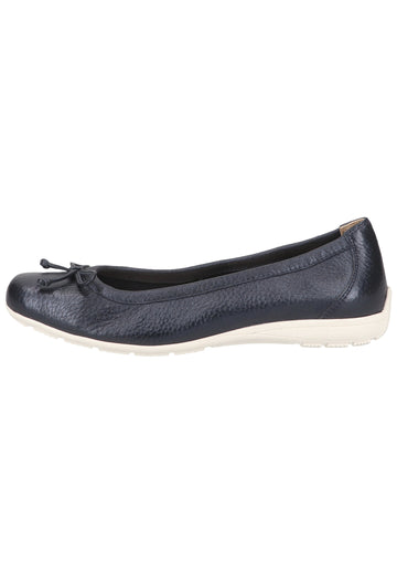 Caprice Ballerinas Leder Ozean - surf4shoes