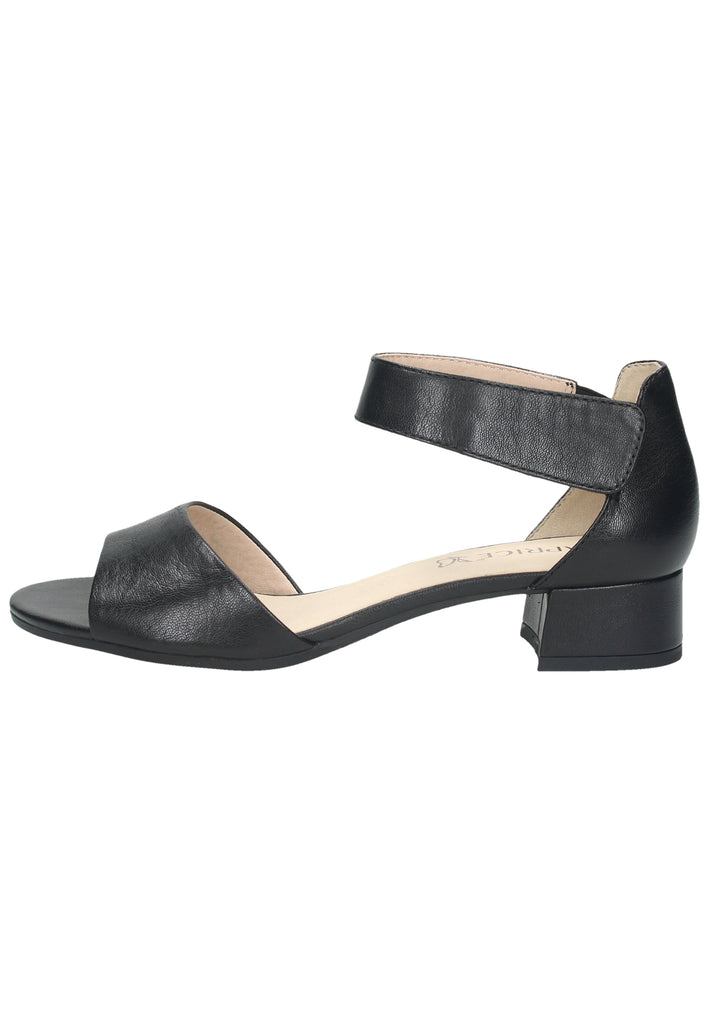 Caprice Sandalen Leder Schwarz - surf4shoes