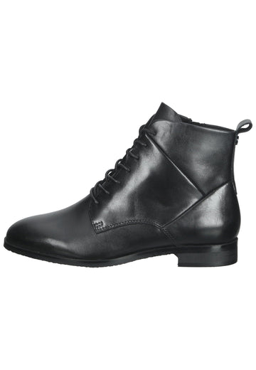 Caprice Stiefelette Leder Schwarz - surf4shoes