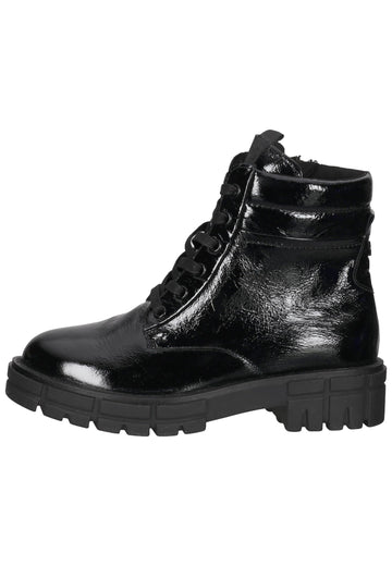 Caprice Stiefelette Leder Schwarz - surf4shoes