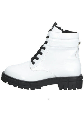 Caprice Stiefelette Leder Weiß - surf4shoes