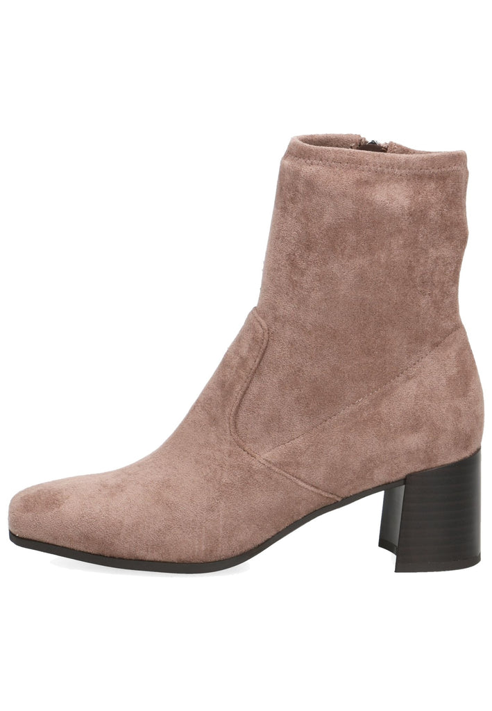 Caprice Stiefelette Textil Taupe - surf4shoes