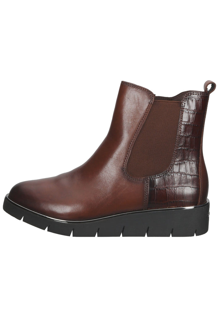 Caprice Stiefelette Leder Cognac - surf4shoes