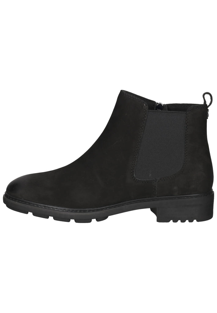 Caprice Stiefelette Nubukleder black nubuk - surf4shoes