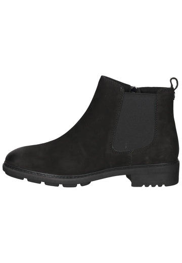 Caprice Stiefelette Nubukleder black nubuk - surf4shoes