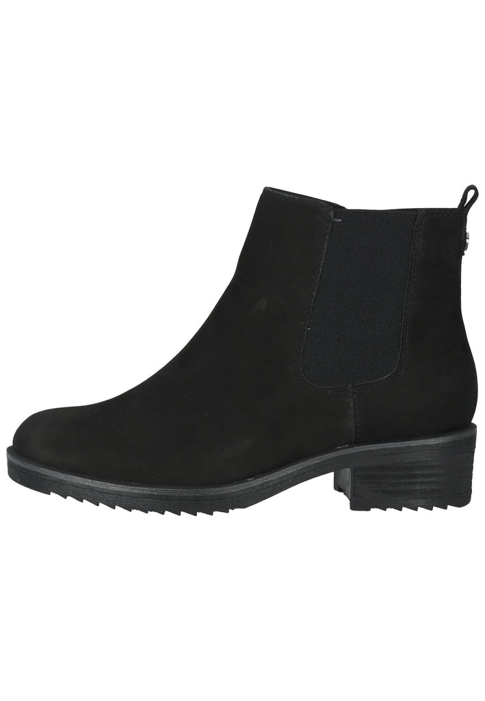Caprice Stiefelette Nubukleder Black nubuk - surf4shoes