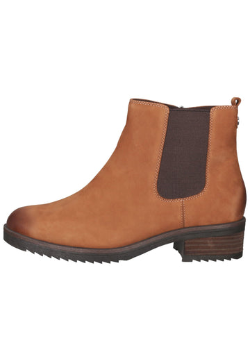 Caprice Stiefelette Nubukleder Muscat - surf4shoes