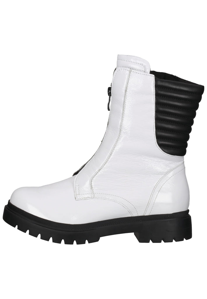 Caprice Stiefelette Leder Weiß - surf4shoes