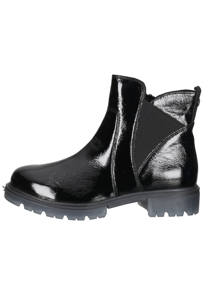 Caprice Stiefelette Leder Schwarz - surf4shoes