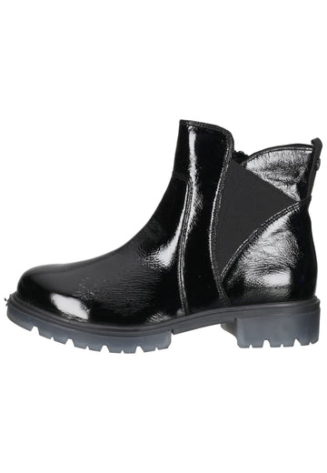 Caprice Stiefelette Leder Schwarz - surf4shoes