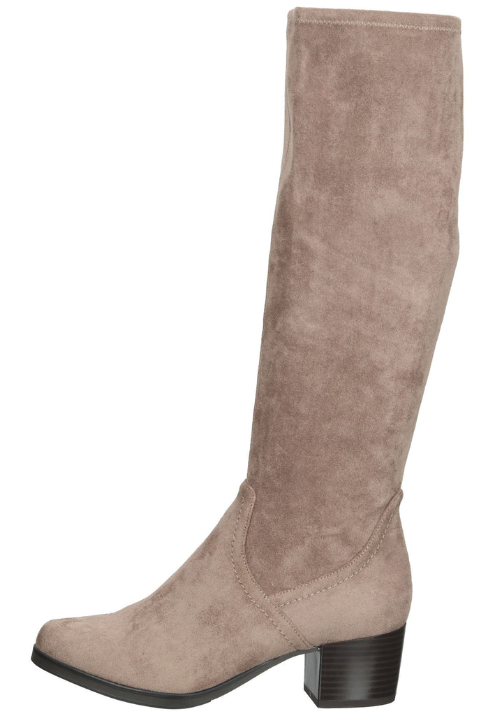 Caprice Stiefel Textil Taupe - surf4shoes