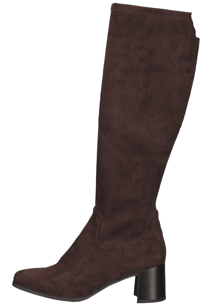 Caprice Stiefel Textil Dunkelbraun - surf4shoes