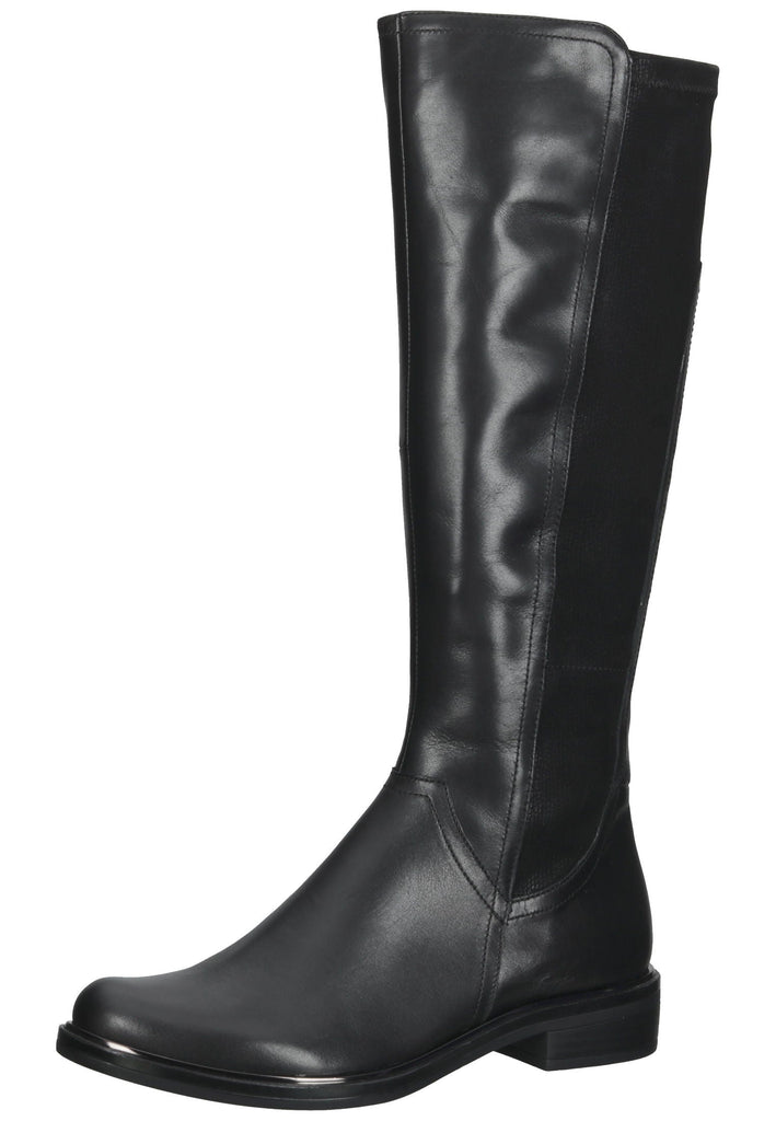 Caprice Stiefel Leder/Textil Schwarz - surf4shoes