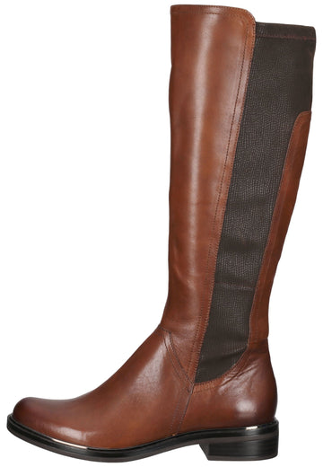 Caprice Stiefel Leder/Textil Cognac - surf4shoes