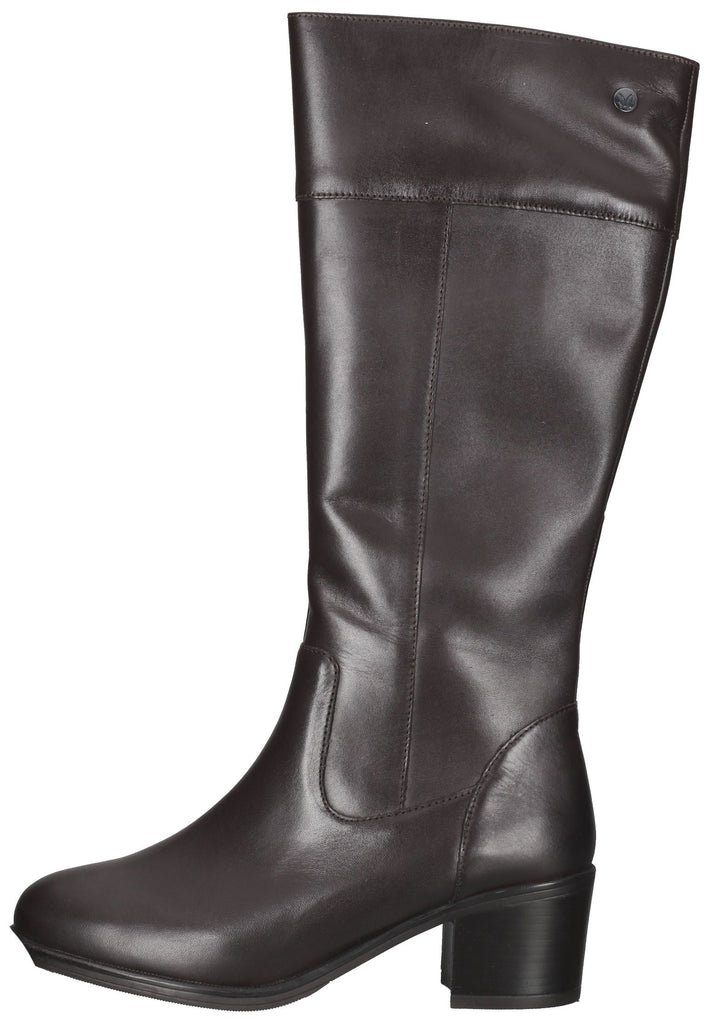 Caprice Stiefel Nappaleder Dunkelbraun - surf4shoes