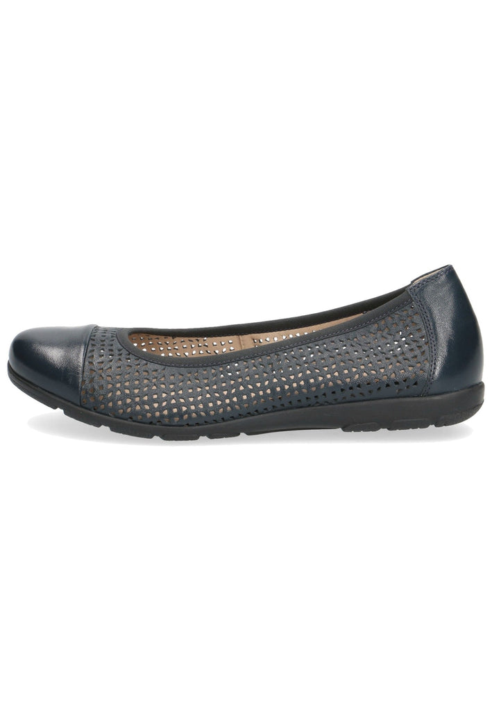 Caprice Ballerinas Nappaleder Ozean - surf4shoes