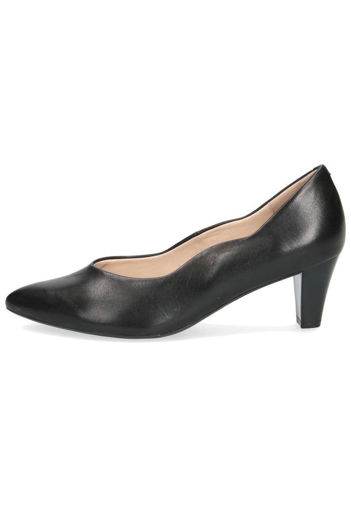 Caprice Pumps Nappaleder Schwarz - surf4shoes