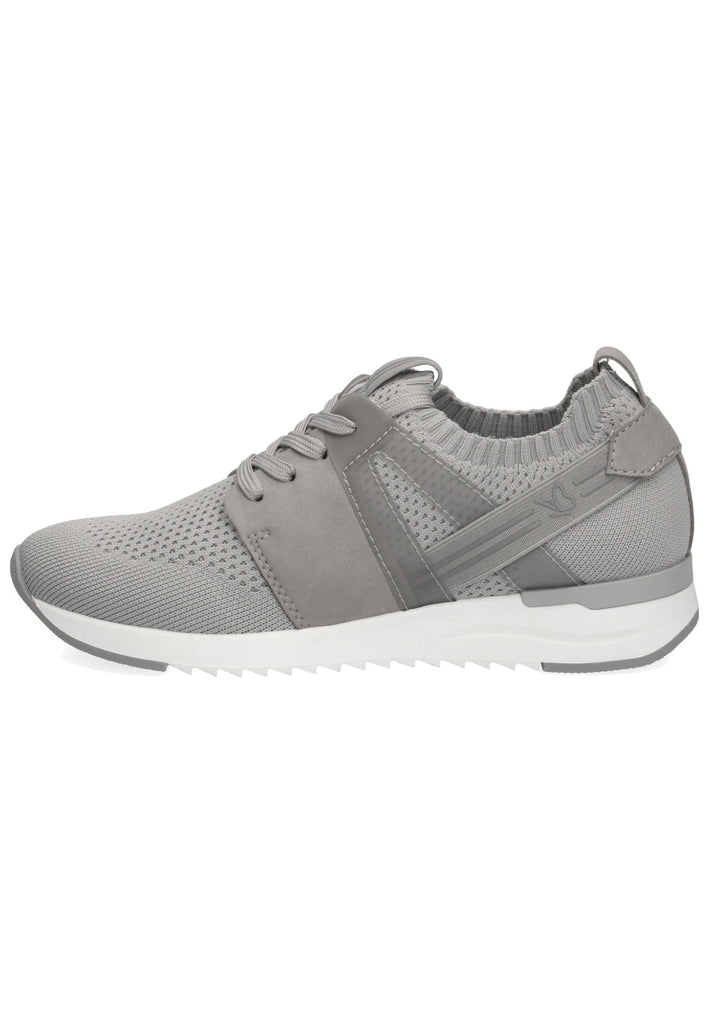 Caprice Sneaker Lederimitat/Textil Hellgrau - surf4shoes
