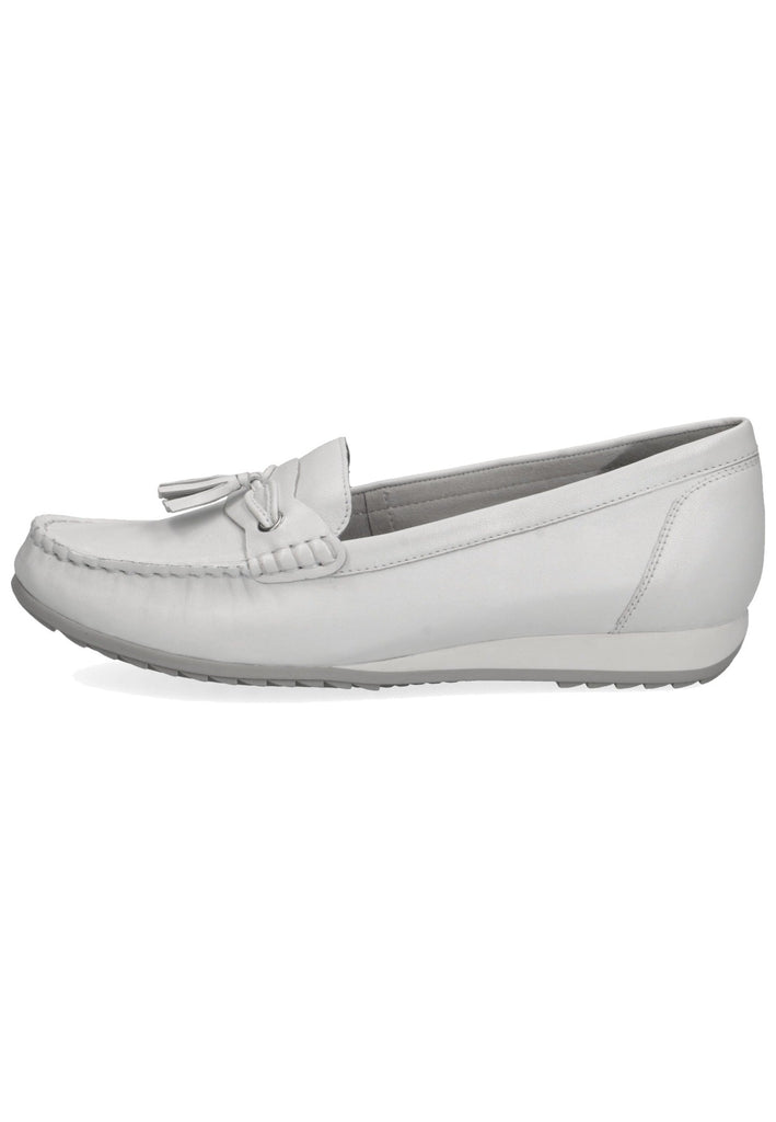 Caprice Slipper Nappaleder Weiß - surf4shoes