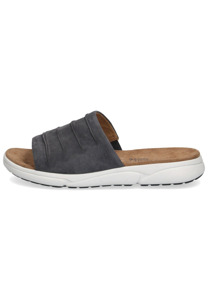 Caprice Pantoletten Veloursleder Jeans - surf4shoes