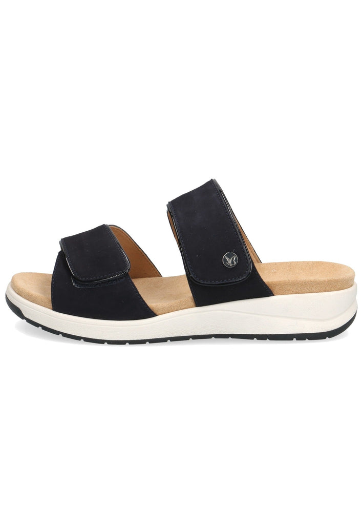 Caprice Pantoletten Leder/Synthetik Ozean - surf4shoes
