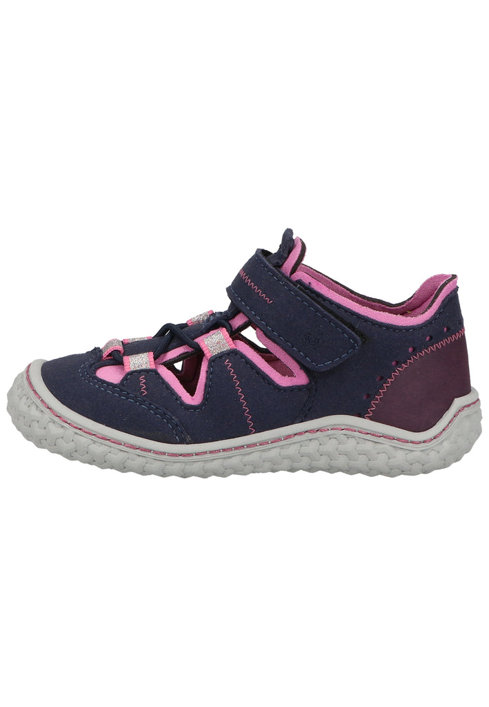 Pepino Halbschuhe Lederimitat/Textil Blau/Pink - surf4shoes