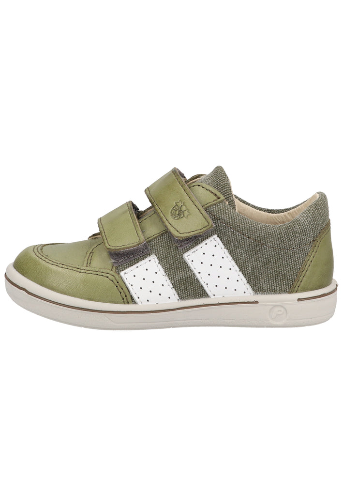 Pepino Halbschuhe Leder/Textil Oliv - surf4shoes