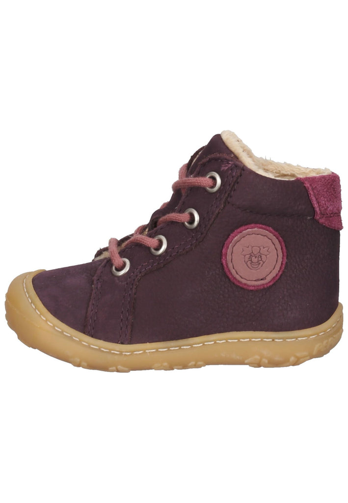 Pepino Halbschuhe Leder/Synthetik Pflaume Warmfutter - surf4shoes