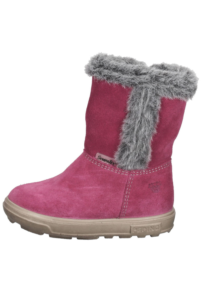 Pepino Stiefel Leder Fuchsia Warmfutter - surf4shoes