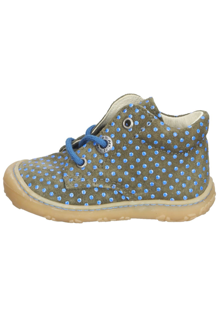 Pepino Halbschuhe Leder Moos - surf4shoes