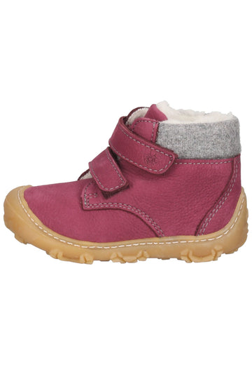 Pepino Halbschuhe Leder/Textil Fuchsia Warmfutter - surf4shoes