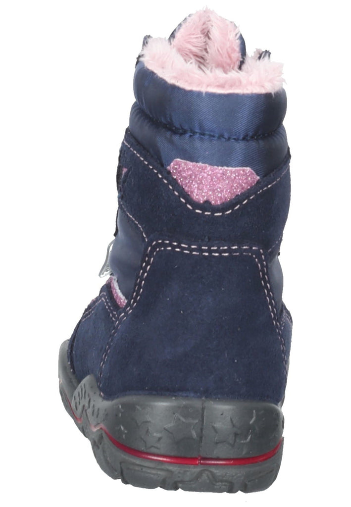 Pepino Stiefel Leder/Textil Dunkelblau Warmfutter - surf4shoes