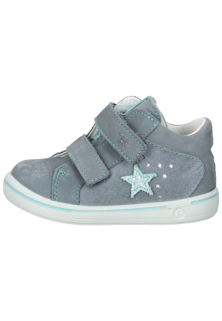 Pepino Halbschuhe Leder/Textil Grau/Blau - surf4shoes